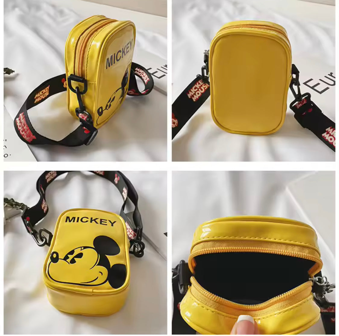 Disney Mickey Mouse Shoulder Cross Bag, Soft Toddler Bag, Mini Travel Kids Backpack, Disney Children Backpack Disney Mickey Mouse Shoulder Cross Bag, Soft Toddler Bag, Mini Travel Kids Backpack, Disney Children Backpack